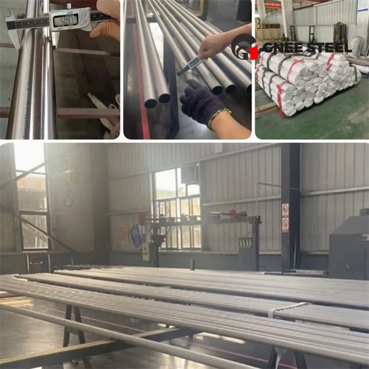 ASTM B163 UNS N06601 besiūliai vamzdžiai