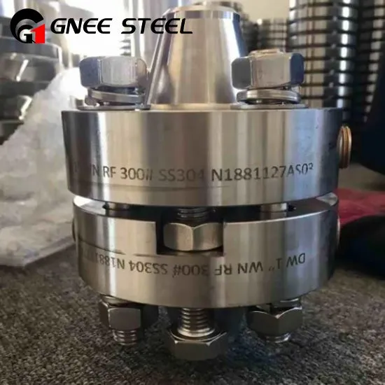 Super dvipusiai plieniniai angos flanšai